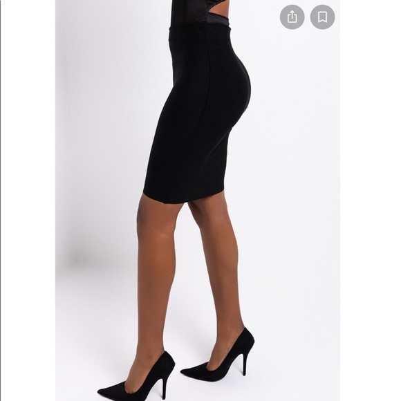 Akira Good Form Bandage MIDI Skirt - Picture 1 of 8